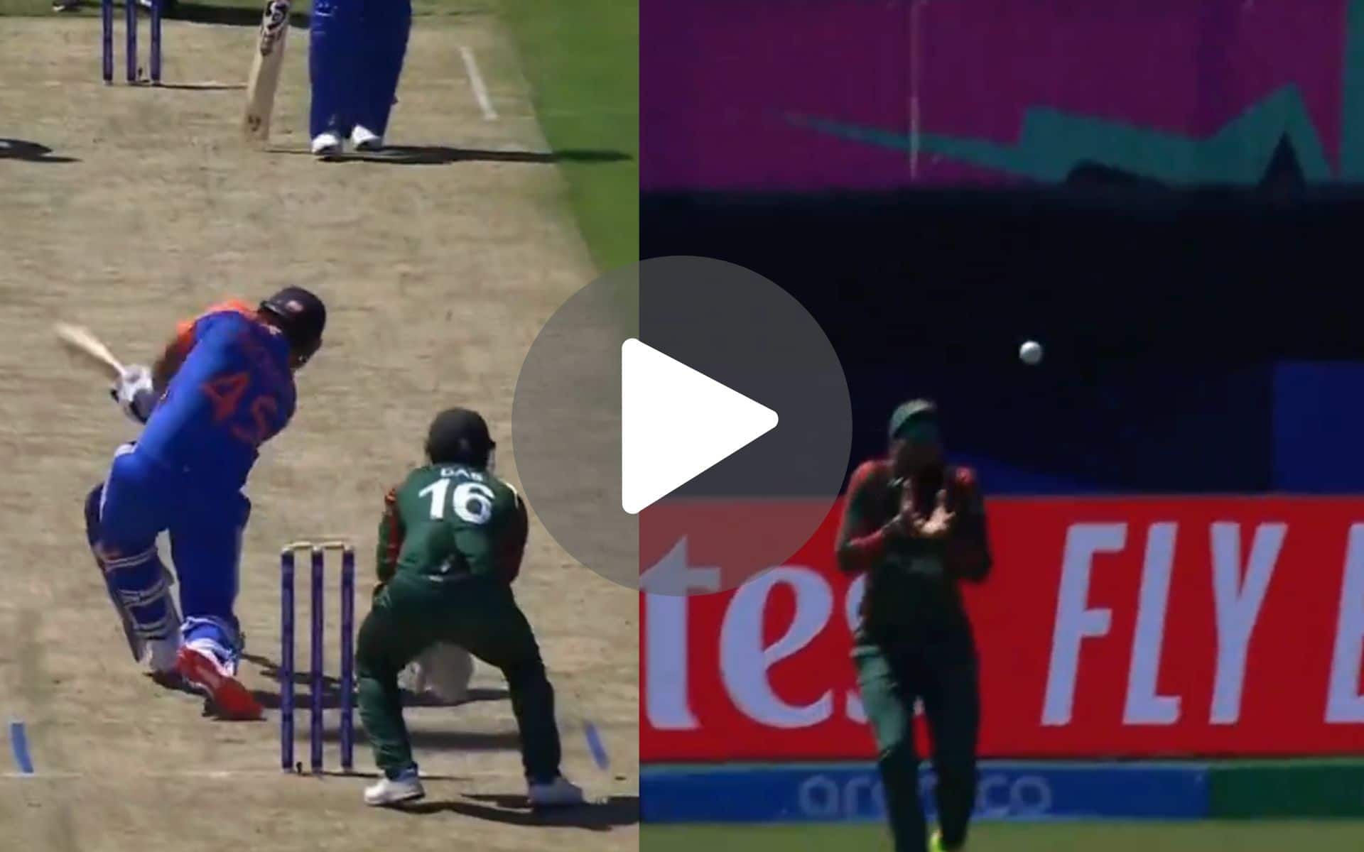 [Watch] Rohit Sharma's Mis-timed Slog Sweep Costs His Wicket At The Hands Of Mahmudullah